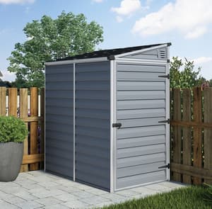 Palram Canopia 4x6 Pent Plastic Skylight Grey Shed