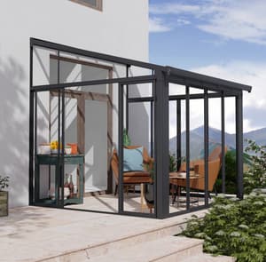 Palram Canopia San Remo 3x3m Veranda in Grey