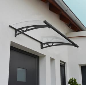 Palram Canopia Altair 1500 Door Canopy Dark Grey