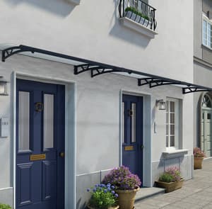 Palram Canopia Altair 4500 Door Canopy Dark Grey