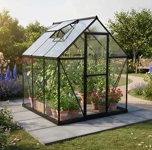 Palram Canopia Hybrid 6x6 Grey Polycarbonate
