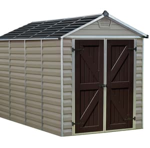 Palram Canopia 6x10 Plastic Skylight Tan Shed