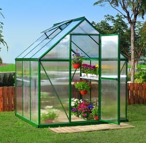Palram Canopia Mythos 6x6 Green Polycarbonate