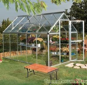 Palram Canopia Harmony 6x10 Silver Clear Poly