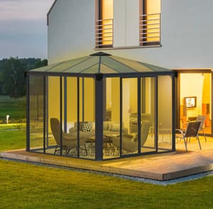Palram Canopia Ledro 3000 Gazebo Gardenroom