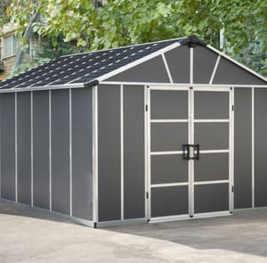 Palram Canopia Yukon 11x13 Plastic Shed 
