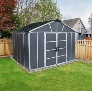 Palram Canopia Yukon 11x9 Plastic Shed 