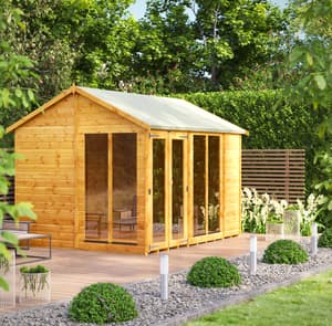 Power 10x8 Apex Summerhouse