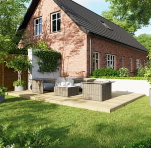 Power 12x18 Wooden Decking Kit