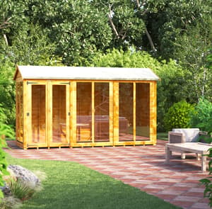 Power 12x4 Apex Summerhouse