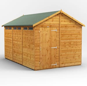Power 12x8 Apex Security Shed 