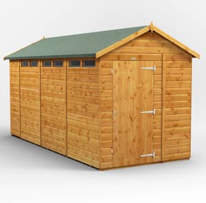 Power 14x6 Apex Security Shed 