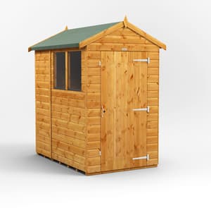 4ft Wide Shiplap Apex Sheds