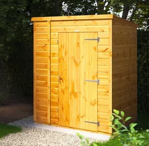 Power 5x4 Tool Shed