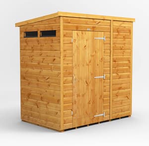 4ft Wide Pent Security Sheds