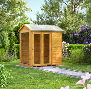 Power 6x4 Apex Summerhouse