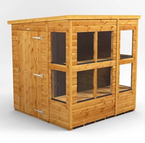 Power 6x6 Pent Potting Shed 