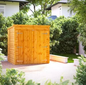Power 6x6 Pent Storage Shed