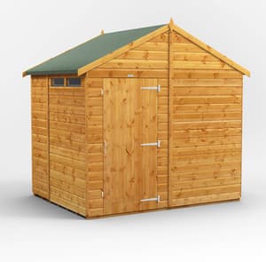 Power 6x8 Apex Security Shed