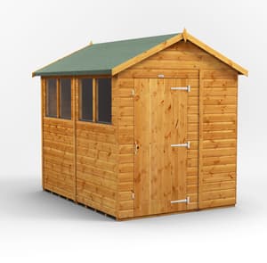 Power 8x6 Shiplap Apex Wooden Shed