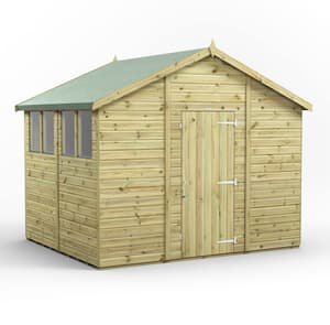 10ft Wide Premium Apex Sheds