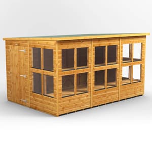 Power 12x8 Pent Potting Shed 