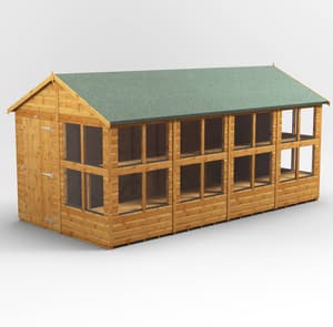 Power 16x8 Apex Potting Shed 