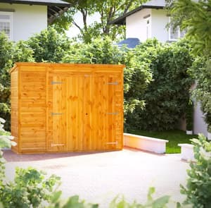 Power 8x3 Pent Storage Shed