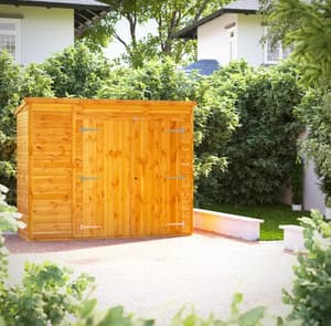 Power 8x3 Pent Storage Shed