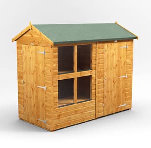 Power 8x4 Apex Potting Shed Combi