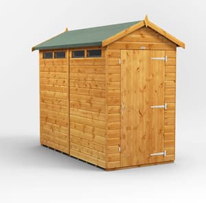 4ft Wide Apex Security Sheds
