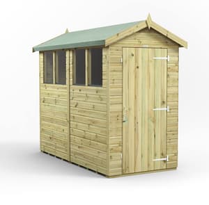 Power 8x4 Premium Apex Wooden Shed