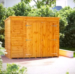 Power 8x5 Pent Storage Shed