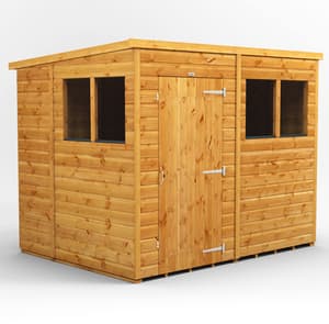 6ft Wide Shiplap Pent Sheds