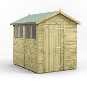6ft Wide Premium Apex Sheds