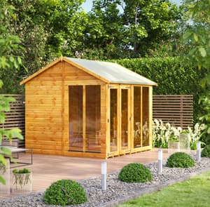 Power 8x8 Apex Summerhouse