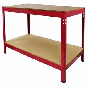 Bulldog 100cm Workbench in Red