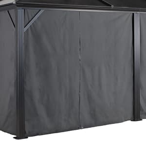 Curtains for Sojag Meridien Gazebo 3.7m x 4.9m