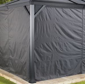 Curtains for Sojag Ventura / Ventura II Gazebo 3m x 3m