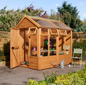 Rowlinson 6x8 Wooden Growhouse
