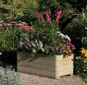 3x1 Marberry Rectangular Planter