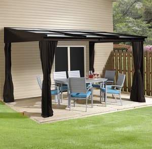 Sojag Sutton Patio Cover 3m x 3.7m