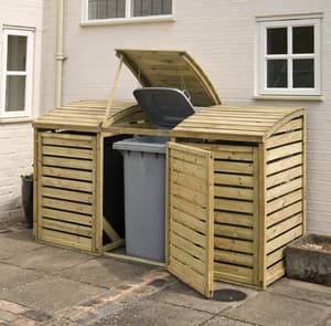 6x2 Triple Bin Store