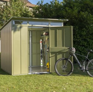 Hormann Berry 8x4 Pent Metal Garden Shed