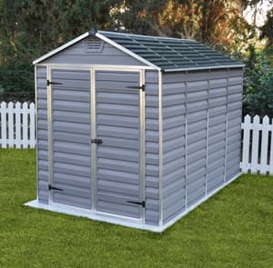 Palram Canopia 6x10 Plastic Skylight Grey Shed