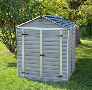 Palram Canopia 6x5 Plastic Skylight Grey Shed