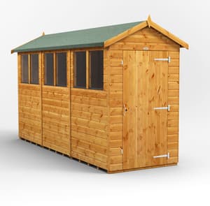 Power 12x4 Shiplap Apex Wooden Shed