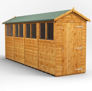 Power 16x4 Shiplap Apex Wooden Shed