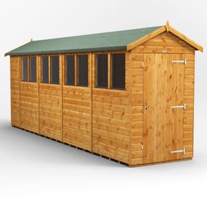 Power 20x4 Shiplap Apex Wooden Shed