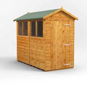 Power 8x4 Shiplap Apex Wooden Shed